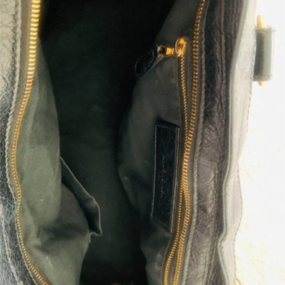 BALENCIAGA Agneau Giant 12 Gold Part Time Black - Picture 5 of 10